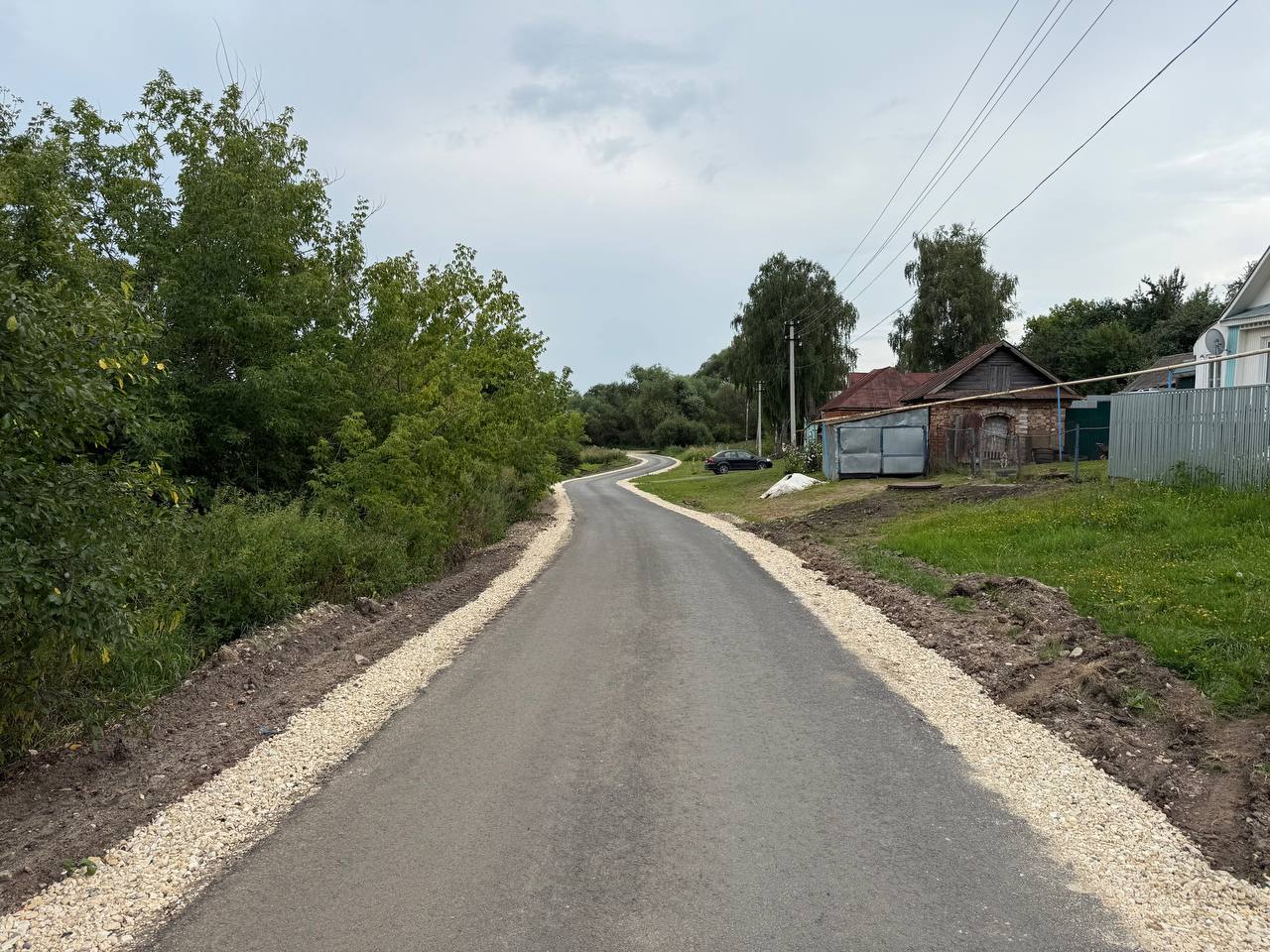 Реализация в Мордовии национальных проектов, предложенных Президентом России.  В Мордовии отремонтировали дорогу до села Новый Усад Краснослободского района